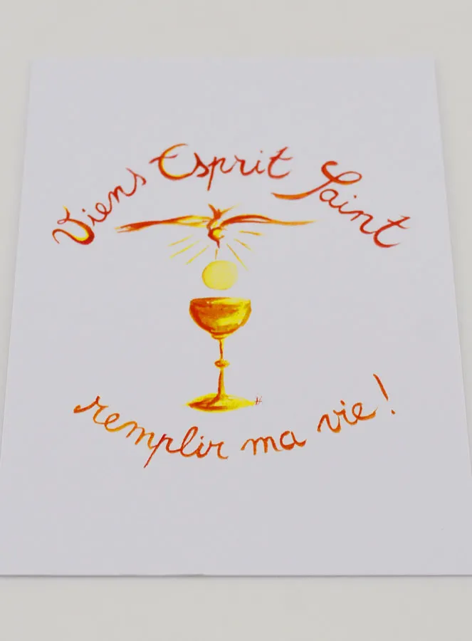 Communion Card - Come Holy Spirit (pic 2)