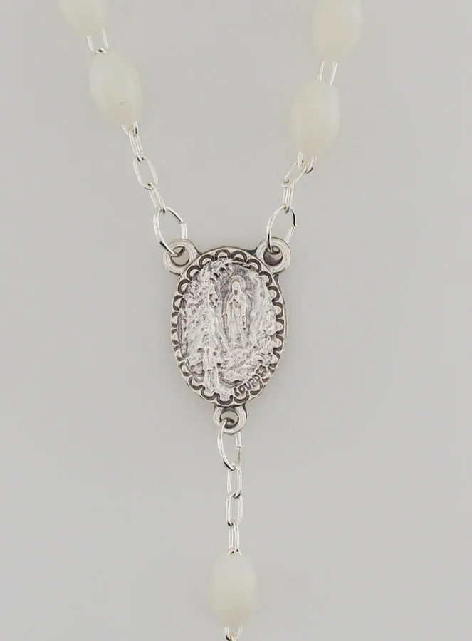 Our Lady of Miracles Fluorescent Rosary (pic 4)