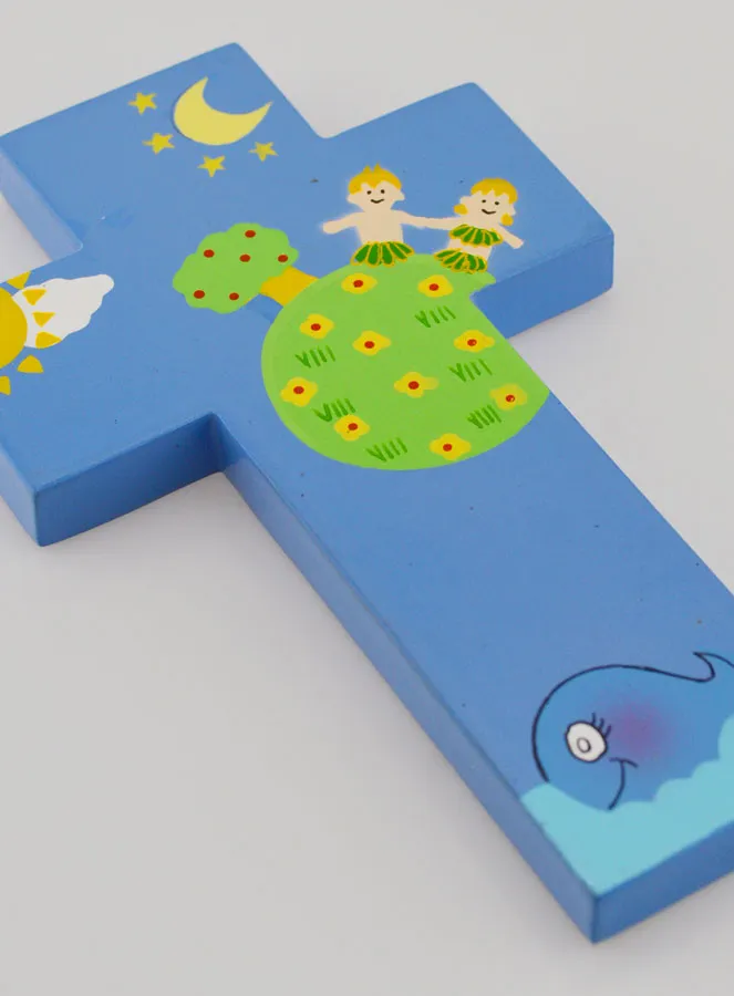 Heaven on Earth Child Cross - Blue (pic 3)