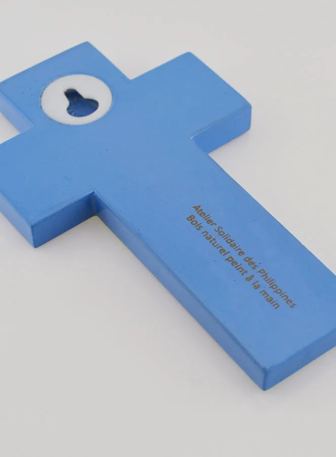 Heaven on Earth Child Cross - Blue (pic 4)