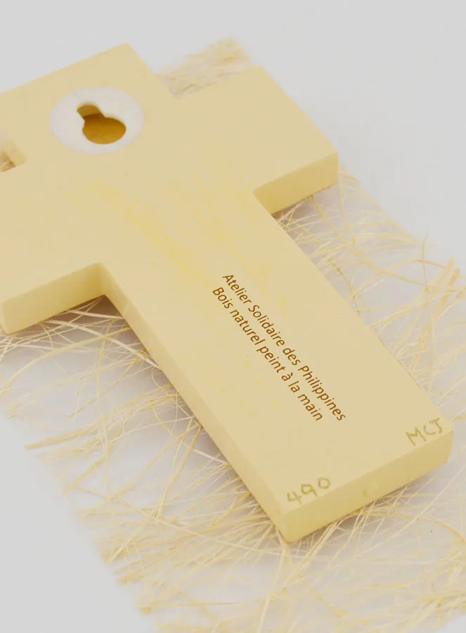 Alpha Omega Candle Child Cross - Beige (pic 4)