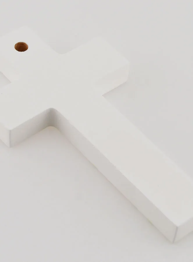 Child Cross - Love Heart & Orange Flowers (pic 4)