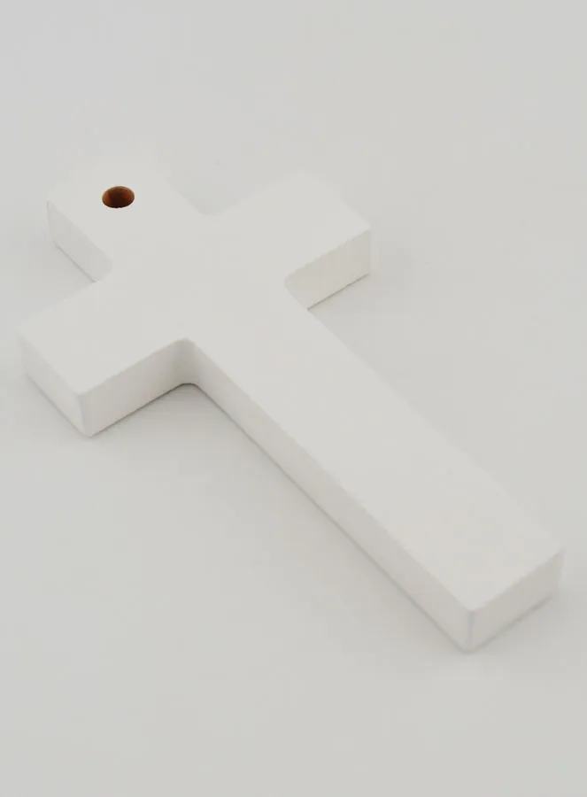 Child Wood Cross - Sun & Flowers (pic 4)