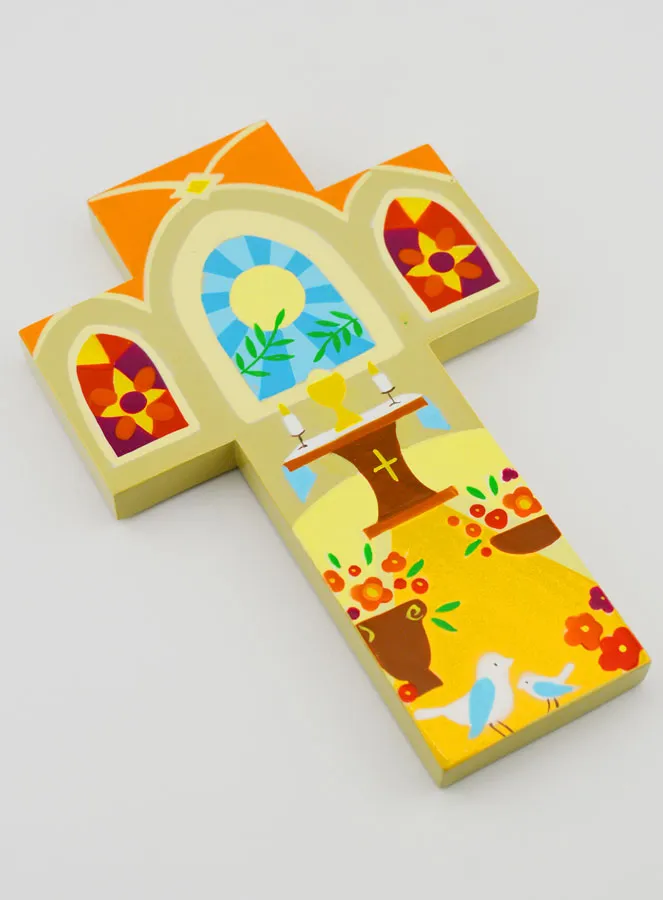 Child Wood Cross - My First Holy Communion (pic 3)