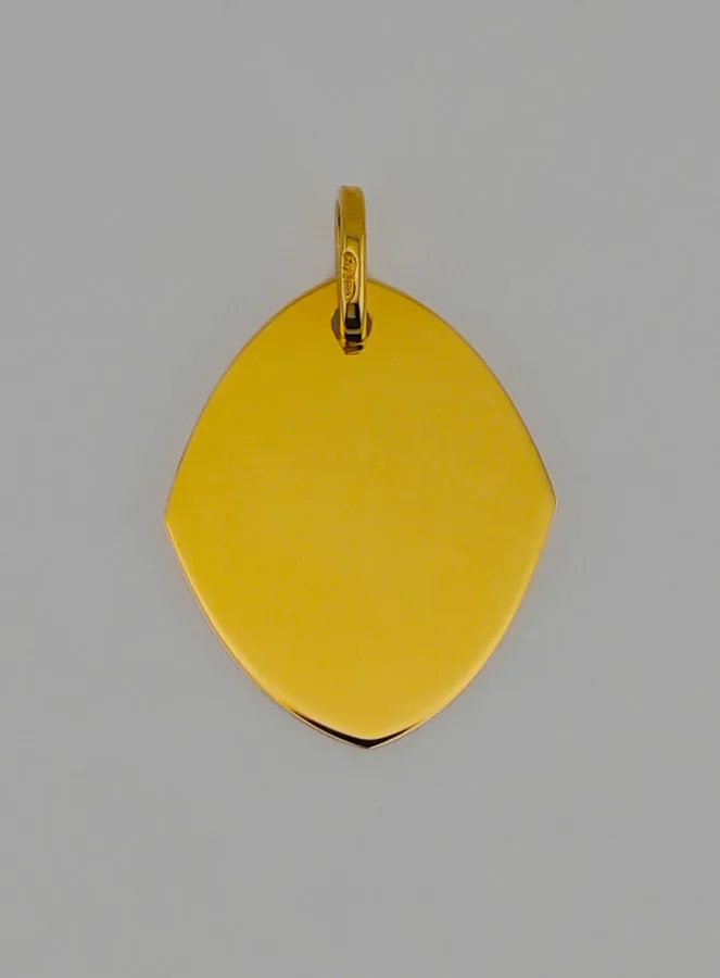 Guardian Angel Gold Baptismal Medal (pic 3)