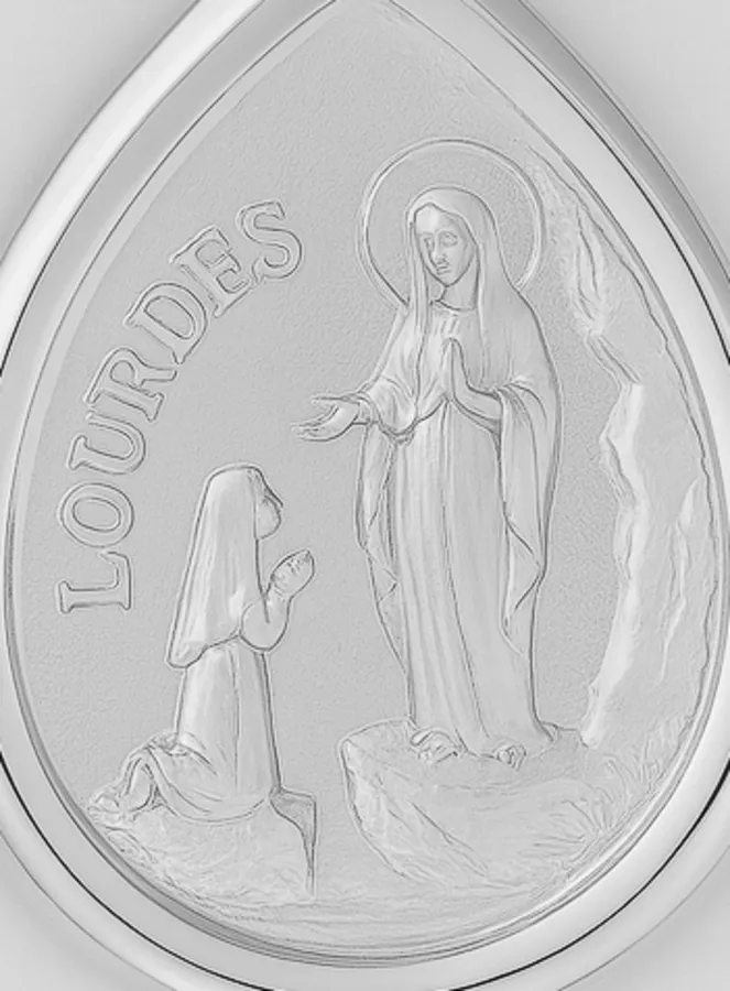 Silver Teardrop Medal Appearances of Lourdes (pic 2)
