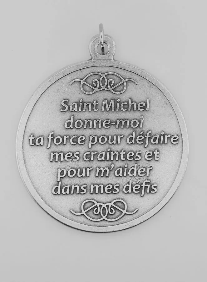 Saint Michael Archangel Large Wall Medal - 6,5 cm (pic 4)