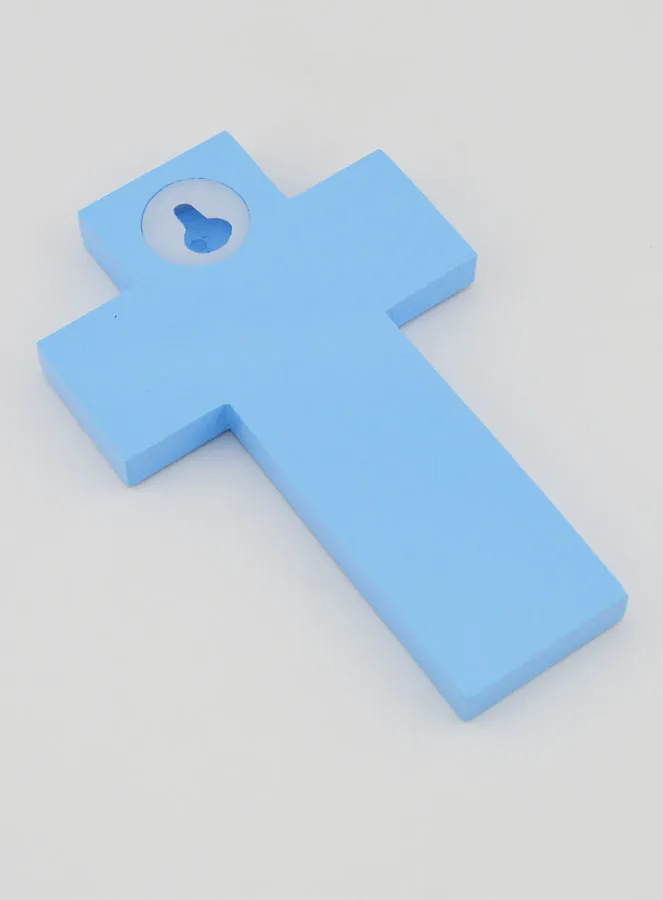 Holy Spirit Confirmation Cross - Blue (pic 4)