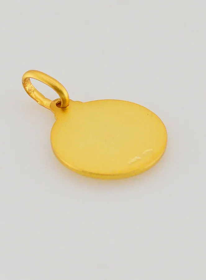 Gold Plated Holy Spirit Dove Confirmation Medal (pic 4)