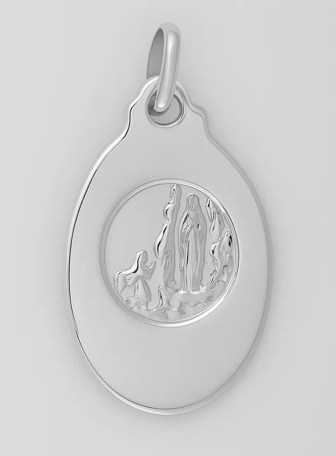 Medal Holy Virgin Mary's Profile - Sterling Silver (pic 3)