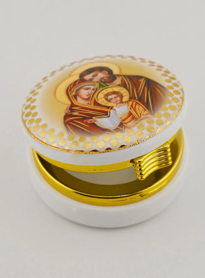 Holy Family Host Box - 5 cm (pic 4)