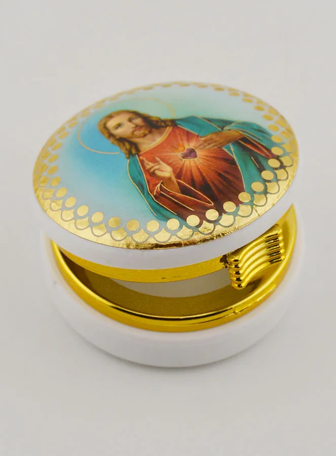 Sacred Heart of Jesus Host Box - 5 cm (pic 4)