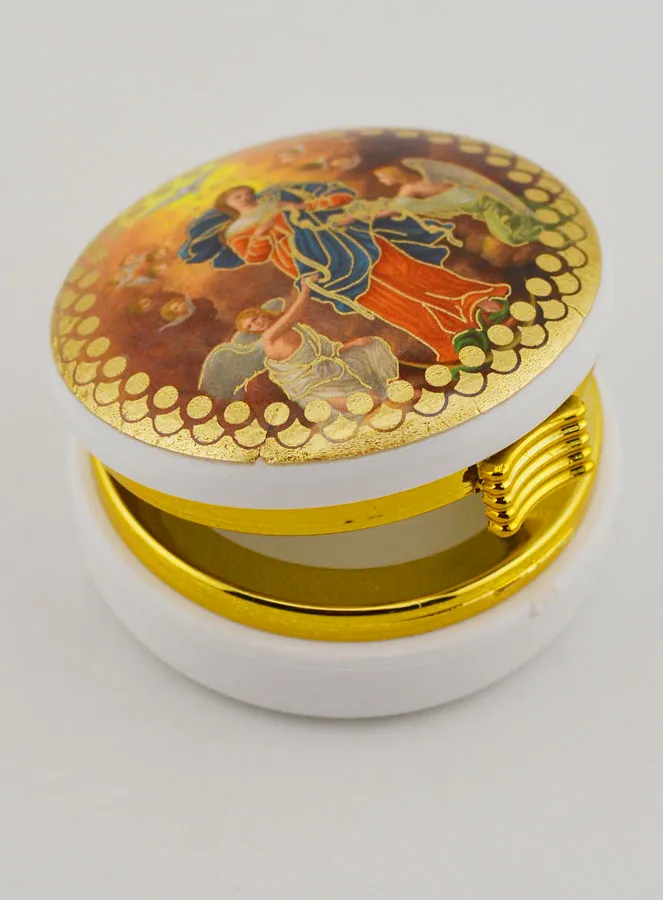 Our Lady Untier of Knots Host Box - 5 cm (pic 4)