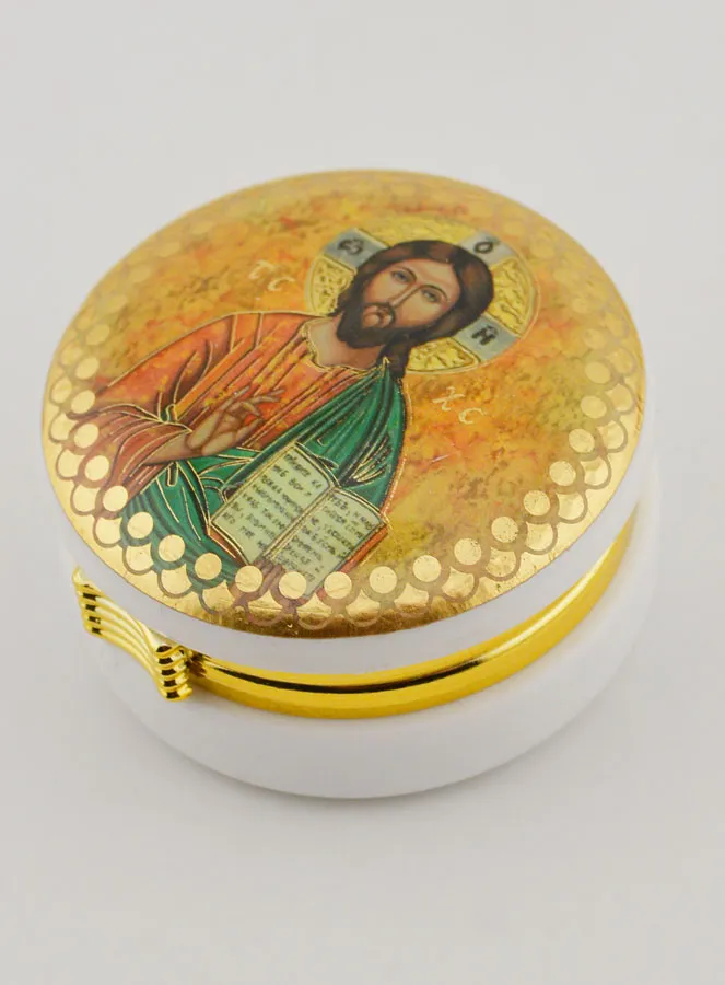 Christ Pantocrator Pyx - 5 cm (pic 4)