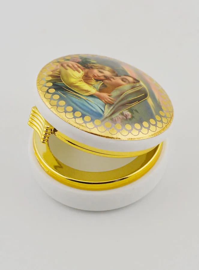 Mother of God of Comfort Pyx - 5 cm (pic 4)