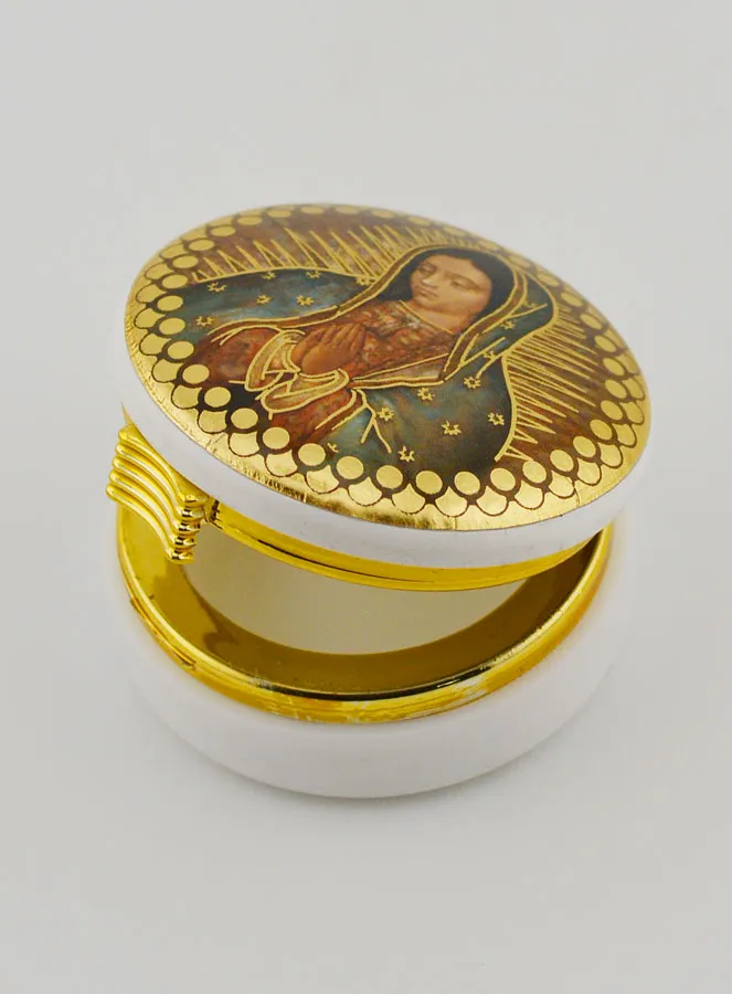Our Lady of Guadalupe Pyx - 5 cm (pic 4)