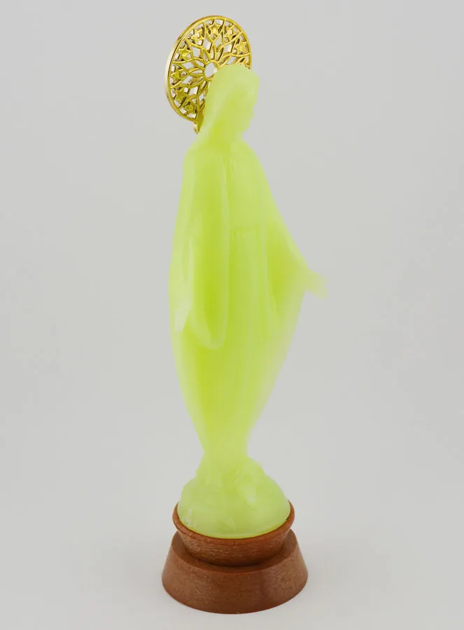 Miraculous Madonna Fluorescent Statue - 14 cm (pic 3)