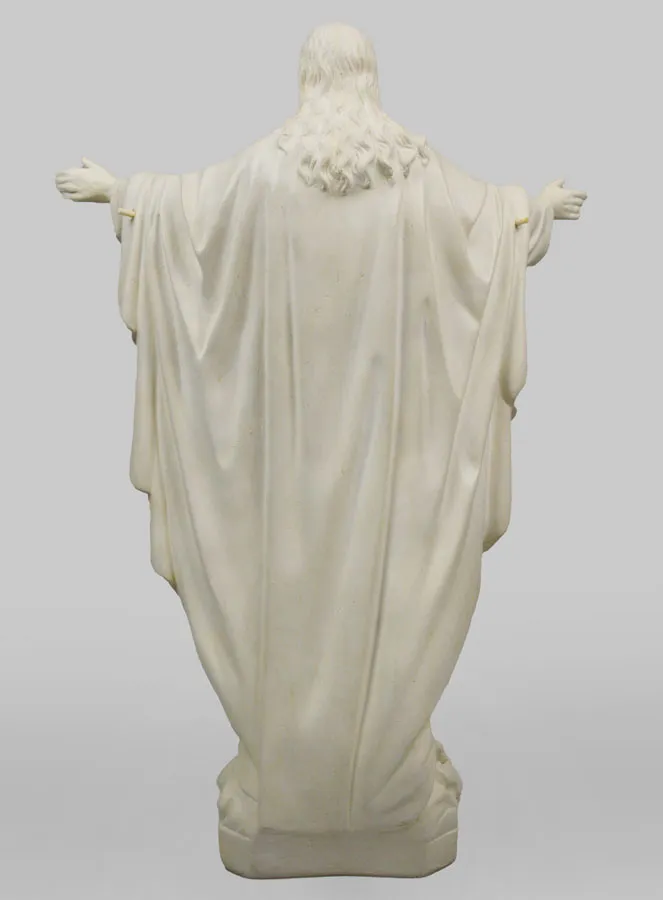 Jesus Christ Glorious Sacred Heart Statue - 42 cm (pic 4)