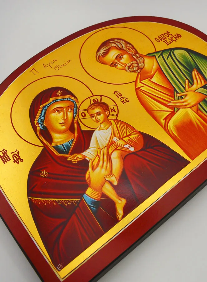 Holy Family of Nazareth Icon - 28 cm (pic 3)