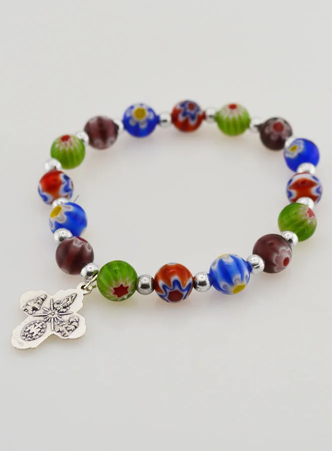Murano Glass Religious Bracelet (pic 4)