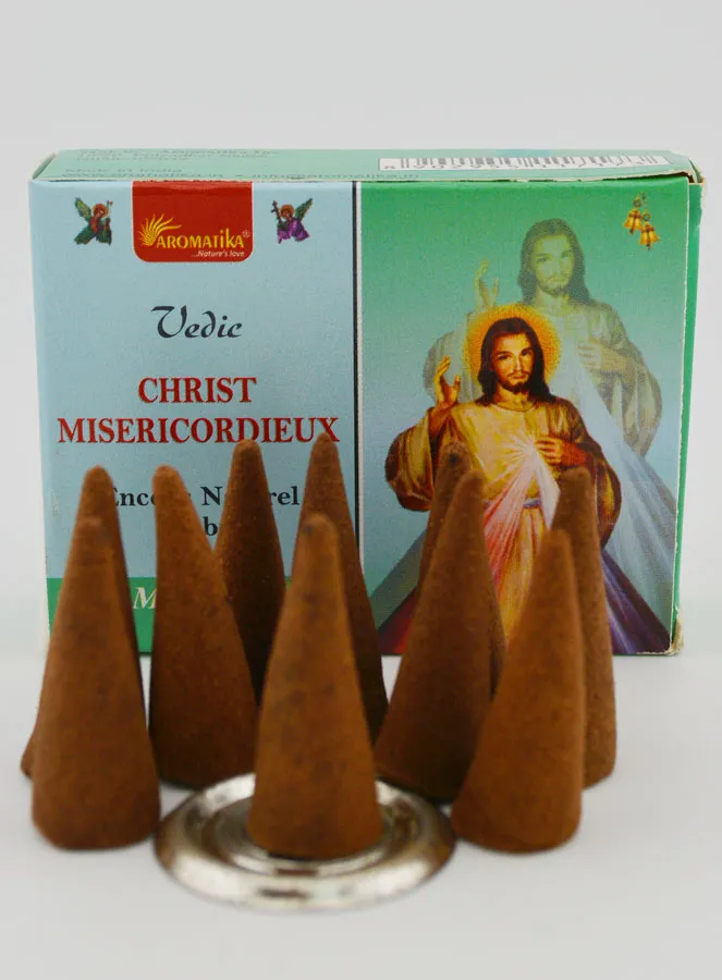 Jesus the Compassionate Cone Incense (pic 4)