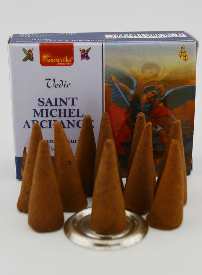 Saint Michael Archangel Cone Incense (pic 4)