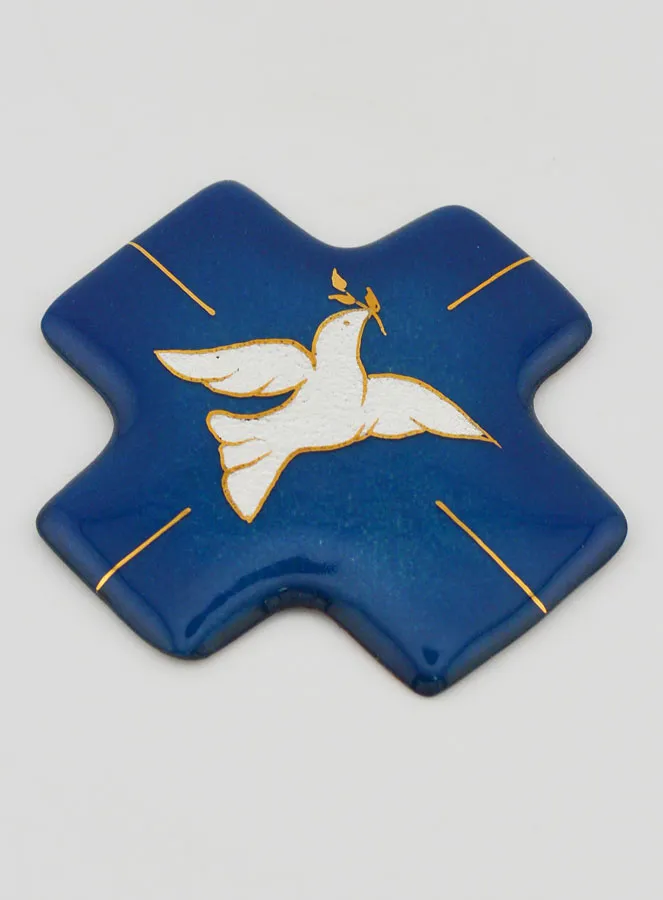 Lebanon Enamels Cross Divine Holy Spirit (pic 3)