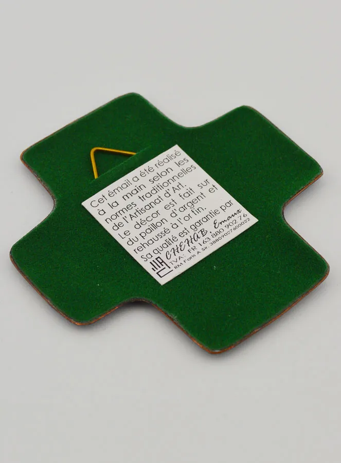 Lebanon Enamel Cross - Holy Spirit Confirmation (pic 4)