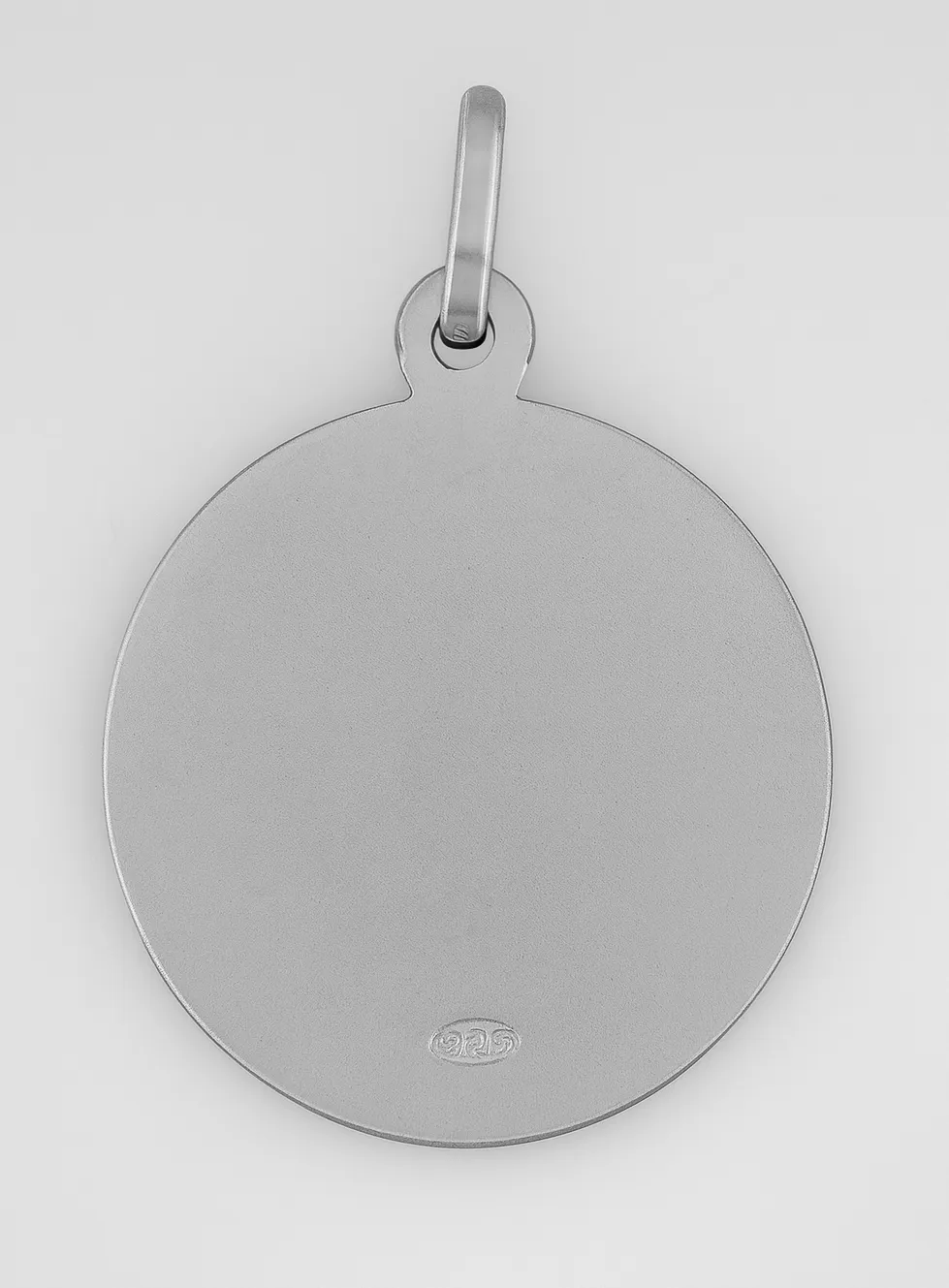 Our Lady of Guadalupe Rhodium Silver Medal - 21mm (pic 2)