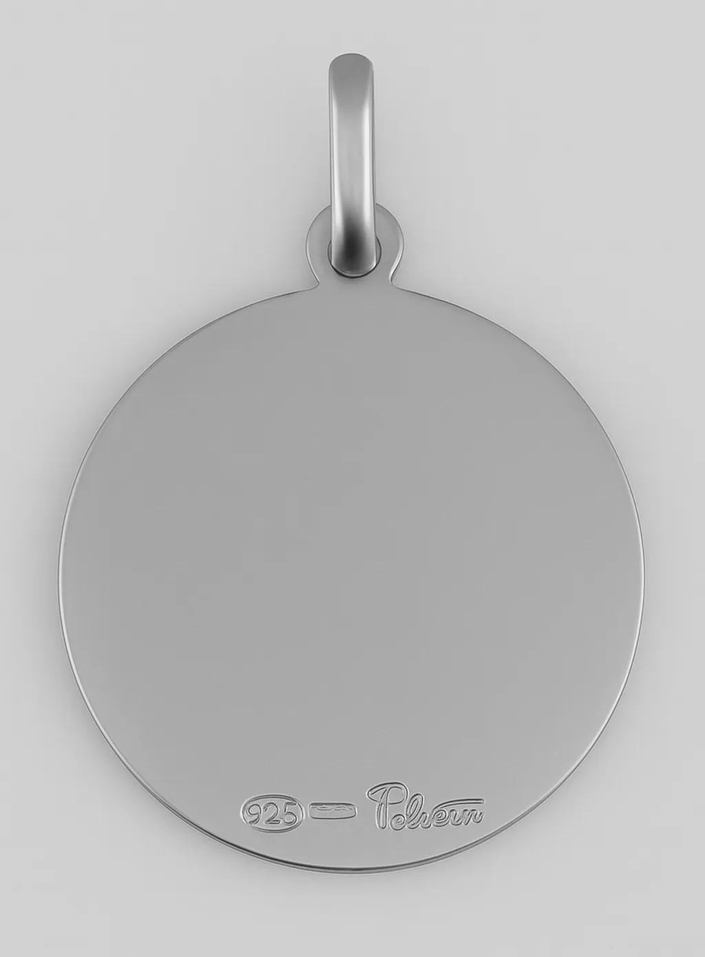 Saint Jude 925 Rhodium Silver Medal - 23mm (pic 2)