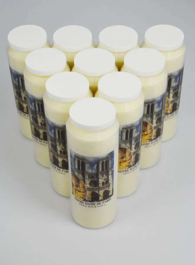 10 Sanctuary Candles - Our Lady of Paris (pic 2)