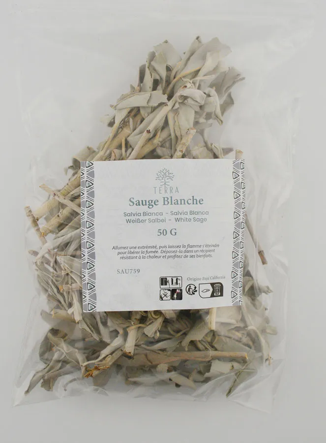 Loose Californian White Sage - 50g (pic 4)