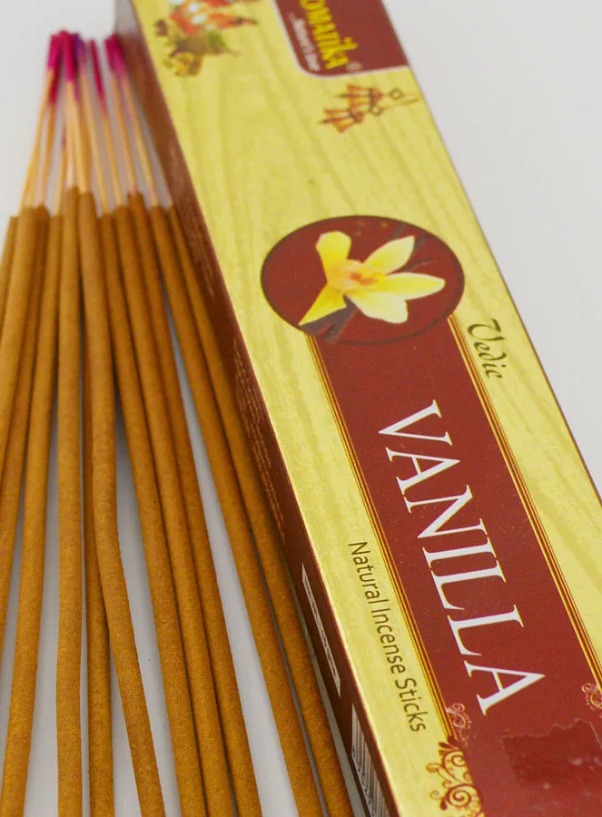Indian Vedic Incense - 15g - Vanilla (pic 4)