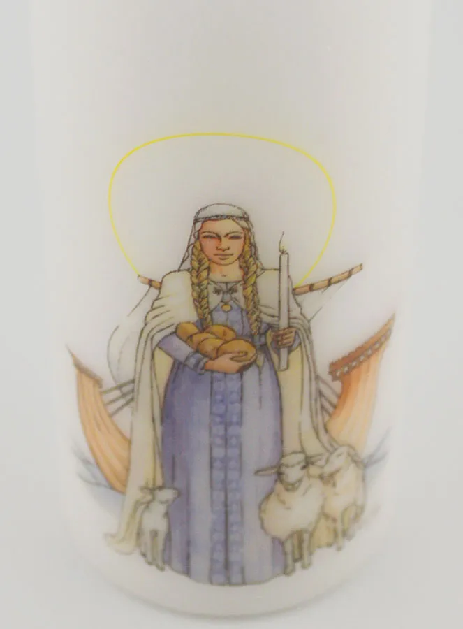 Saint Genevieve Altar Candle (pic 4)