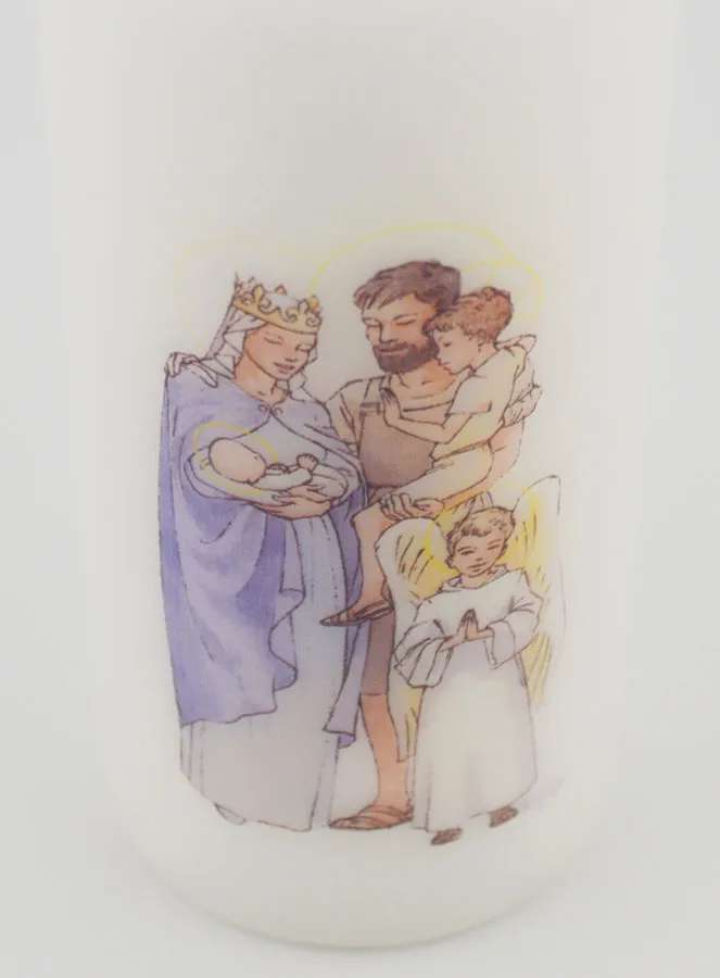 Holy Family of Mercy Altar Candle (pic 4)