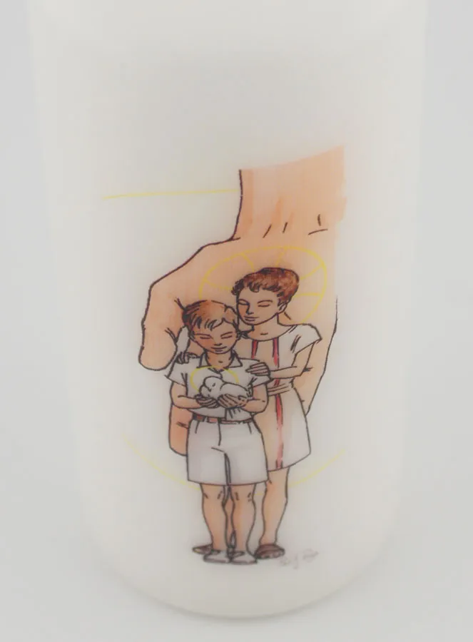 Confirmation Altar Candle - Boy (pic 4)