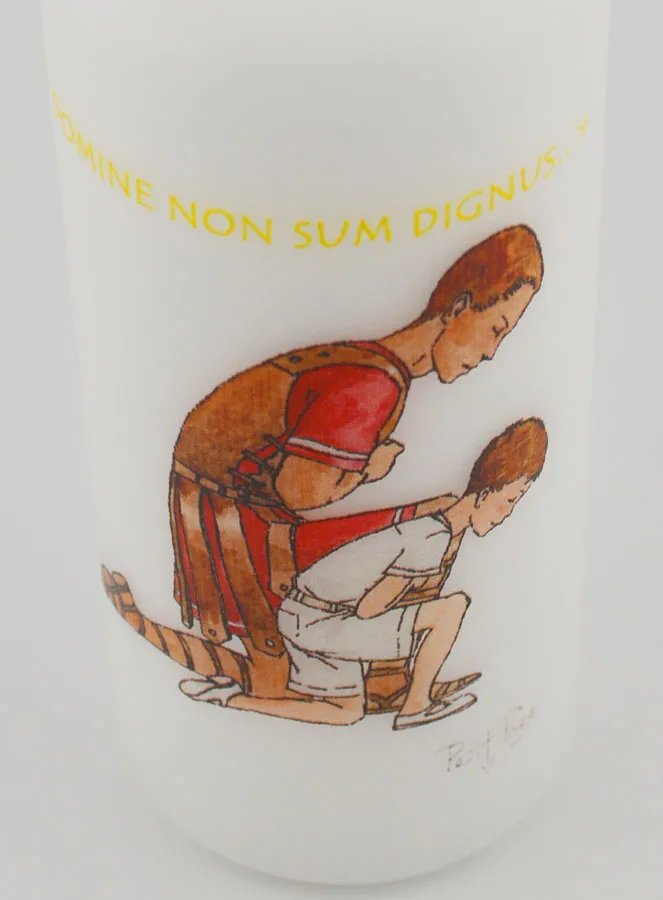 Communion Altar Candle - Centurion & Brown Hair Boy (pic 4)