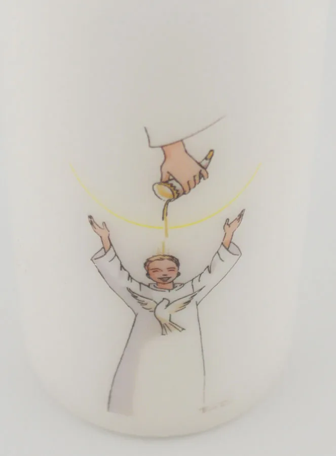 Confirmation Candle - Anointing of the Holy Spirit (pic 4)