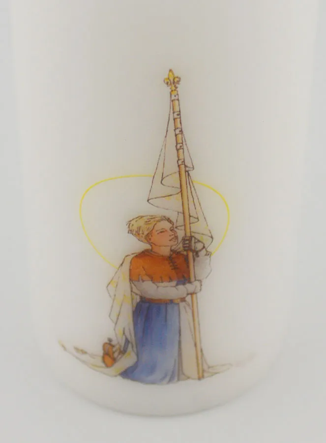 Saint Joan of Arc Altar Candle (pic 4)