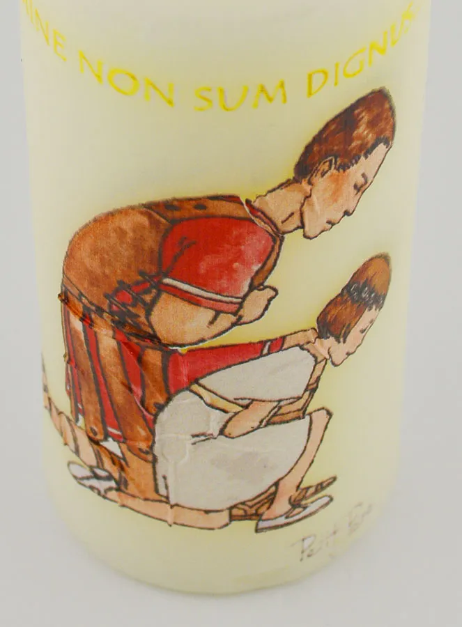 Communion Altar Candle - Centurion & Brown Hair Girl (pic 4)