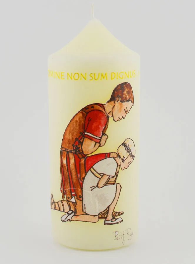 Communion Candle - Centurion & Blond Girl (pic 4)