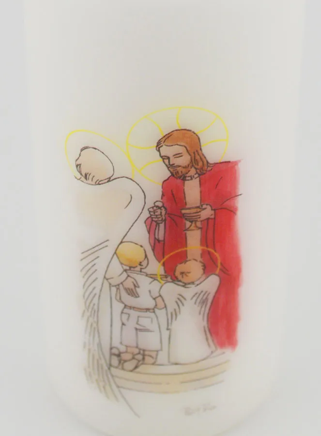 Communion Church Candle Angel's Bread - Blond Boy (pic 4)