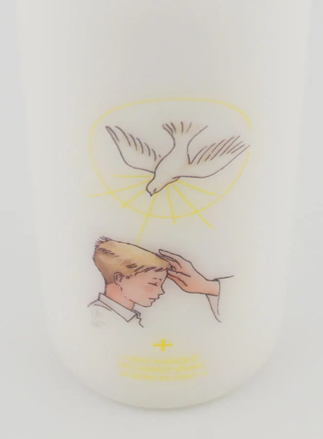 Confirmation Candle Gift of God - Blond Boy (pic 4)