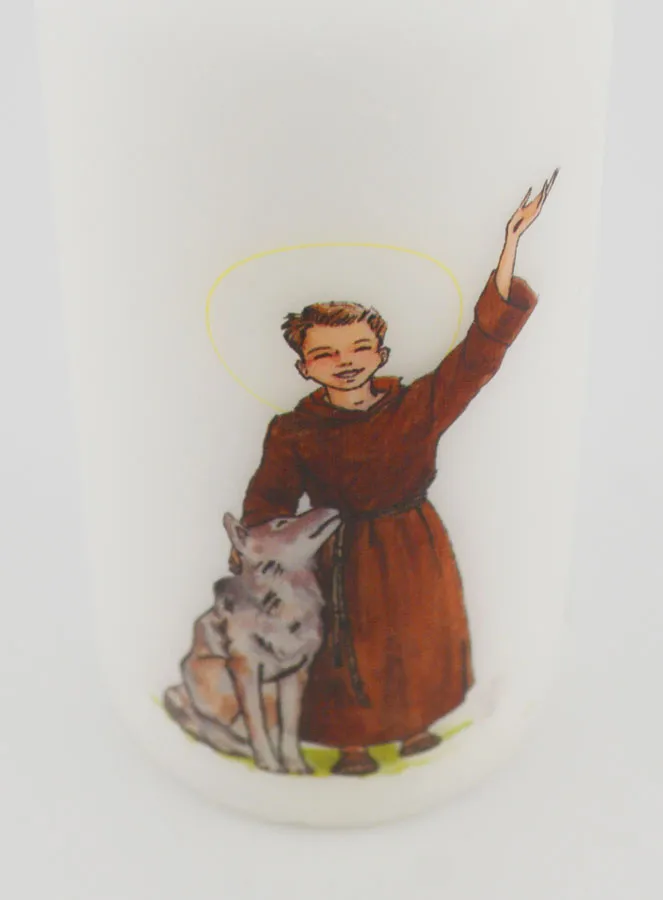 Saint Francis of Assisi Altar Candle (pic 4)