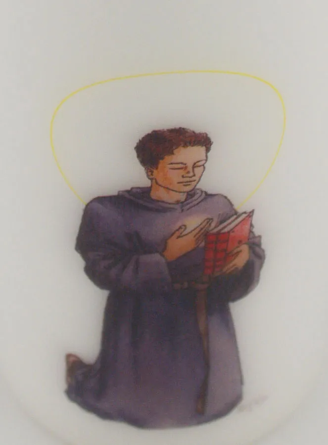 Saint Augustine Altar Candle (pic 4)