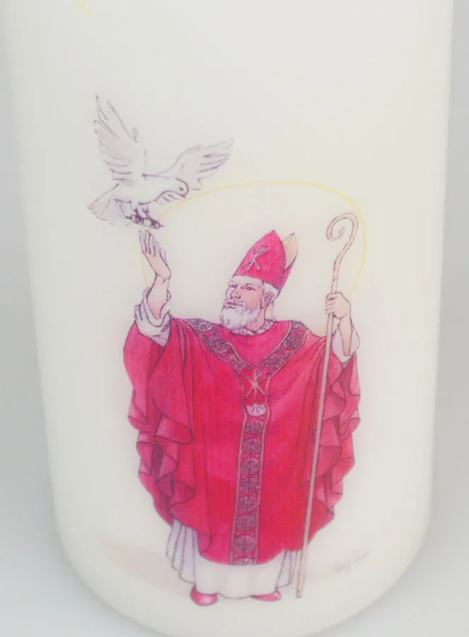 Saint Remigius Altar Candle (pic 4)