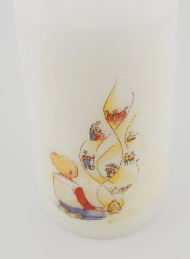 Communion Candle - Let my Prayer Ascend Before Thee (pic 4)