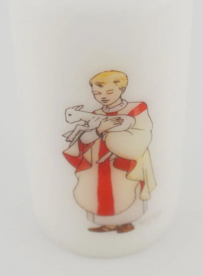 Baptism Church Candle - Become a Priest Prophet & King (pic 4)