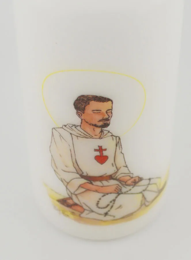 Saint Charles of Foucauld Altar Candle (pic 4)