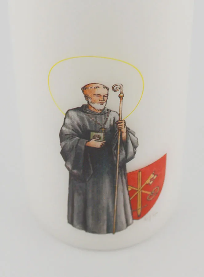 Saint Majolus Church Candle (pic 4)